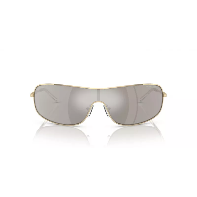 Okulary przeciwsłoneczne Michael Kors damskie kocie oko MK1139-10146G przezroczysta szara oprawka szare soczewki gradientowe 58mm