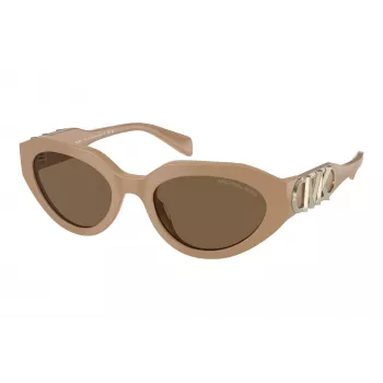 Okulary przeciwsłoneczne Michael Kors Cat Eye dla kobiet MK2192-355573 Dark Tortoise Brown Gradient 53 mm
