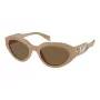 Okulary przeciwsłoneczne Michael Kors Cat Eye dla kobiet MK2192-355573 Dark Tortoise Brown Gradient 53 mm