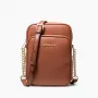 Torba na ramię Michael Kors Greenwich Small w kolorze Luggage ze skóry Saffiano