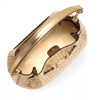 Damska torba na ramię Michael Kors Jet Set Travel 35S6G2ZC1KPAL - Signature Canvas, okucia w kolorze złotym