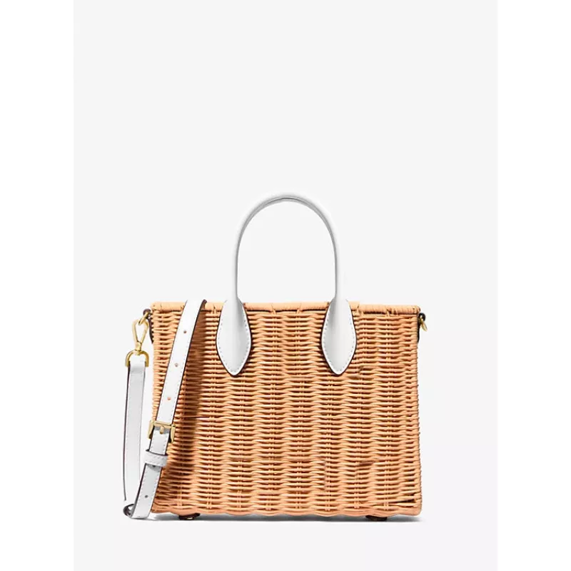 Michael Kors Damska torba crossbody Jet Set Travel 35T4G7ZC5WOPT - Signature Canvas, okucia w kolorze złotym