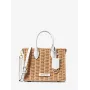 Michael Kors Damska torba crossbody Jet Set Travel 35T4G7ZC5WOPT - Signature Canvas, okucia w kolorze złotym
