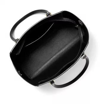 MICHAEL KORS Damska duża torba tote Jet Set Travel ze skóry Saffiano 35R3GCFT3TBLA czarna