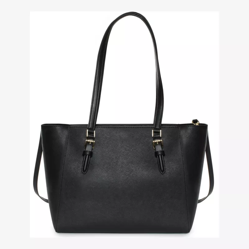 MICHAEL KORS Damska duża torba tote Jet Set Travel ze skóry Saffiano 35R3GCFT3TBLA czarna
