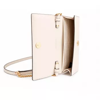 MICHAEL KORS Damska torba na ramię Jet Set Travel ze skóry saffiano 35S6G2ZC7YLTC 22x15x4cm