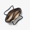 MICHAEL KORS Damska Torba Jet Set Travel ze Skóry Saffiano Granatowa 35S5GV6T7LNAV