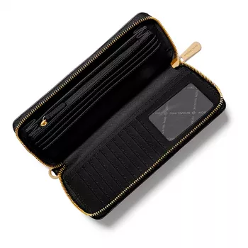 Michael Kors Damska Jet Set Travel Saffiano Leather Kopertówka, czarna