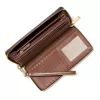 MICHAEL KORS Women's Jet Set Travel Wristlet in Brown Signature Canvas - 35S6GTVE9BBRO