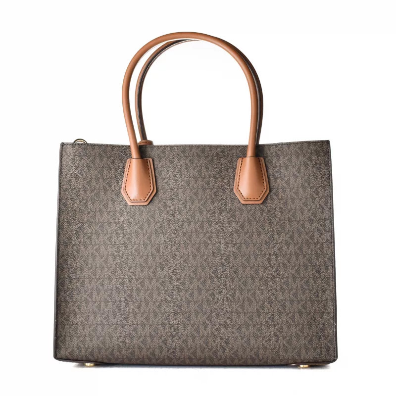 Torebka Michael Kors Mercer Gallery Satchel, Brązowy/Acorn, 32x26x13 cm