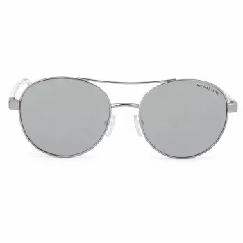 Okulary przeciwsłoneczne Michael Kors MK-1159 Pilot dla kobiet - czarna oprawka acetatowa, szare soczewki gradientowe