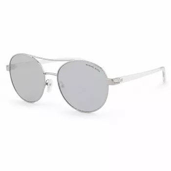 Okulary przeciwsłoneczne Michael Kors MK-1159 Pilot dla kobiet - czarna oprawka acetatowa, szare soczewki gradientowe