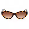 Okulary przeciwsłoneczne Michael Kors MK-2253U Cat Eye dla kobiet, czarno-szary gradient, 53 mm