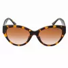 Okulary przeciwsłoneczne Michael Kors MK-2254U dla kobiet - kwadratowa oprawka acetatowa z ochroną UV400