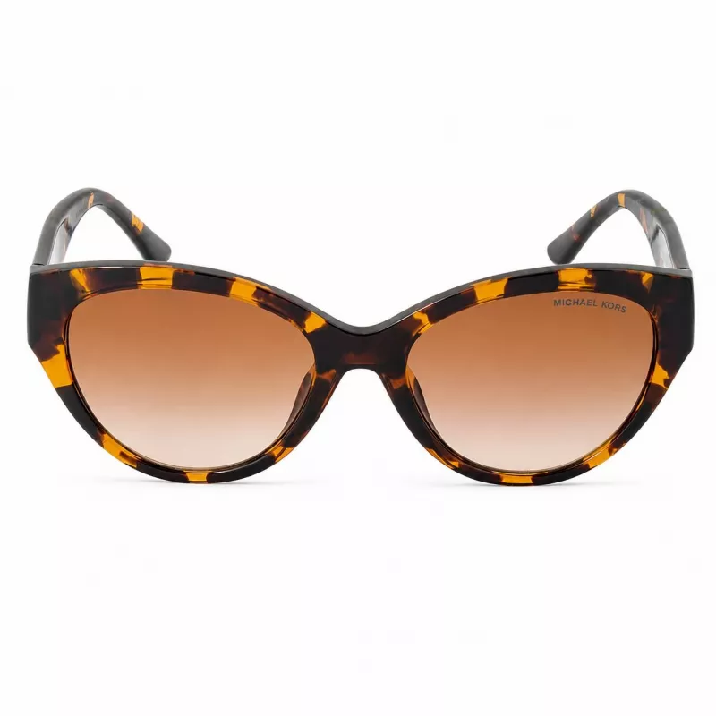 Okulary przeciwsłoneczne Michael Kors MK-2254U dla kobiet - kwadratowa oprawka acetatowa z ochroną UV400