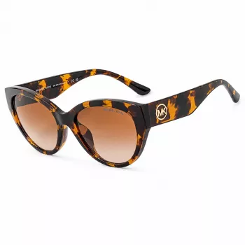 Okulary przeciwsłoneczne Michael Kors MK-2254U dla kobiet - kwadratowa oprawka acetatowa z ochroną UV400