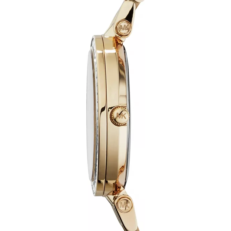 Zegarek damski Michael Kors MK3365 ze stali nierdzewnej w kolorze różowego złota 34 mm