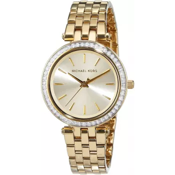 Zegarek damski Michael Kors MK3365 ze stali nierdzewnej w kolorze różowego złota 34 mm