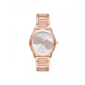 Zegarek damski Michael Kors MK3673 ze stali nierdzewnej w kolorze różowego złota 38 mm