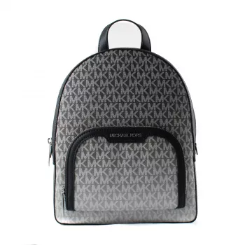 Plecak Michael Kors Rhea dla kobiet 28x23x10 cm Czarny Signature Canvas