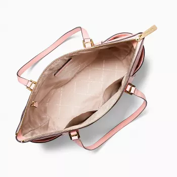 Michael Kors Damska torba ze skóry Saffiano 35T0GCFT7LPOW Powder Blush 25x28x11cm