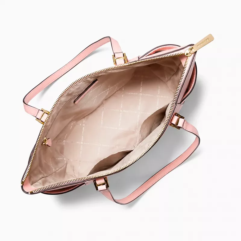 Michael Kors Damska torba ze skóry Saffiano 35T0GCFT7LPOW Powder Blush 25x28x11cm