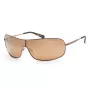Michael Kors Damskie Okulary Przeciwsłoneczne Shield MK113912137P3 - Polaryzacyjne UV400