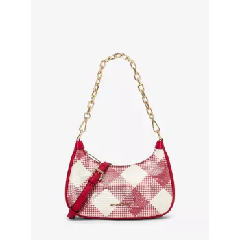 Torba na ramię Michael Kors Signature Crossbody Bag 35T4G4CU6IBRI Brązowy Acorn Powlekane Płótno