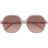 Michael Kors Damskie Kwadratowe Okulary Przeciwsłoneczne Acetatowe MK2186U344913 58/16/140 mm