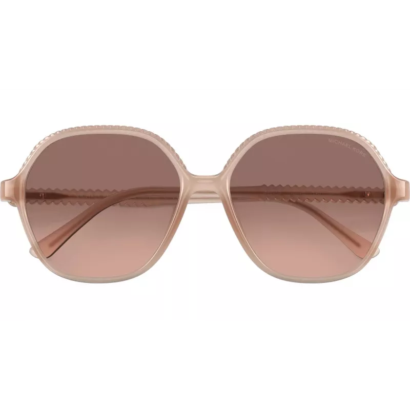 Michael Kors Damskie Kwadratowe Okulary Przeciwsłoneczne Acetatowe MK2186U344913 58/16/140 mm