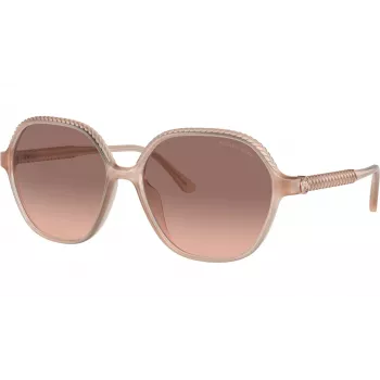 Michael Kors Damskie Kwadratowe Okulary Przeciwsłoneczne Acetatowe MK2186U344913 58/16/140 mm
