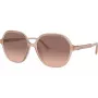 Michael Kors Damskie Kwadratowe Okulary Przeciwsłoneczne Acetatowe MK2186U344913 58/16/140 mm