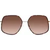 Okulary przeciwsłoneczne Michael Kors damskie MK1127J101413 Light Gold Pilot Aviator 59mm