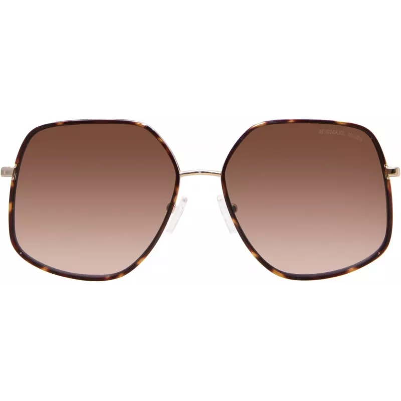 Okulary przeciwsłoneczne Michael Kors damskie MK1127J101413 Light Gold Pilot Aviator 59mm