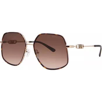 Okulary przeciwsłoneczne Michael Kors damskie MK1127J101413 Light Gold Pilot Aviator 59mm