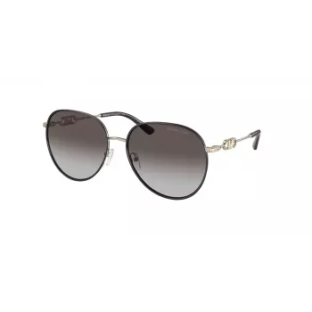 Okulary przeciwsłoneczne Michael Kors damskie MK1128J10148G Light Gold Dark Grey Gradient 58mm