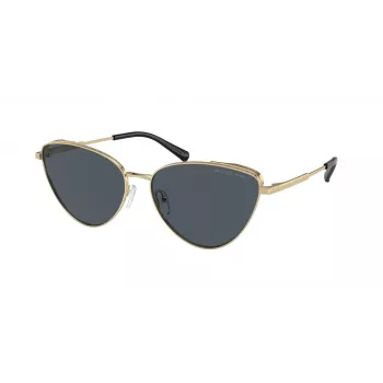Okulary przeciwsłoneczne Michael Kors dla kobiet MK1140-10146G Oprawka różowe złoto Soczewki gradientowe jasnobrązowe 59mm