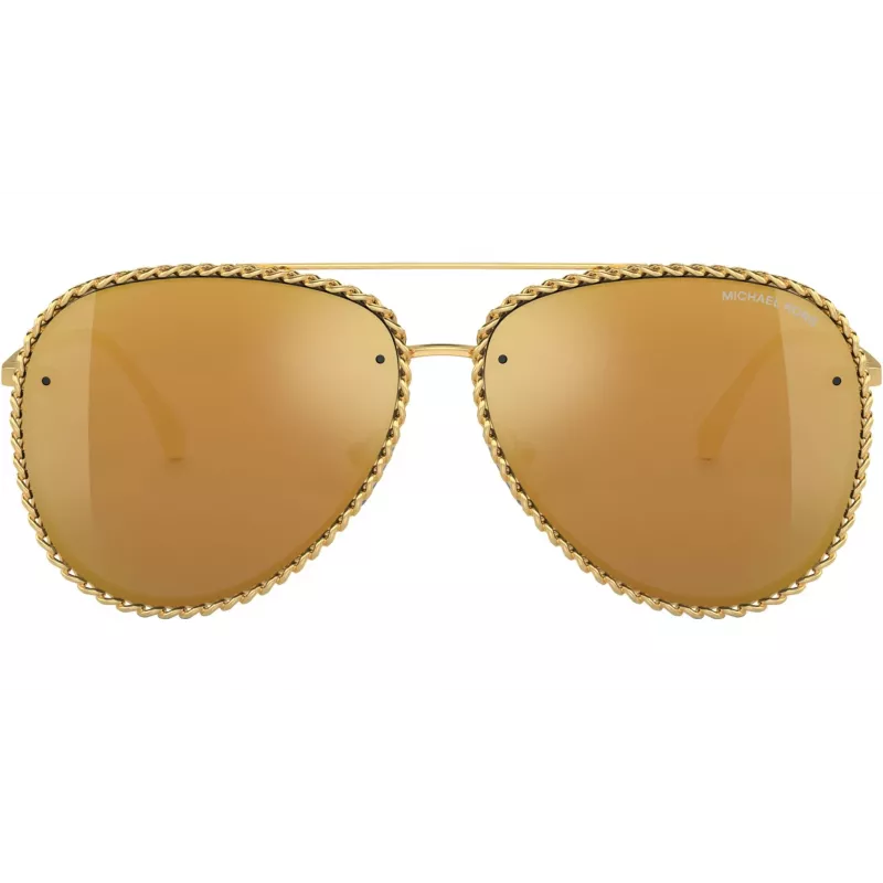 Okulary przeciwsłoneczne Michael Kors damskie MK1147-18967P Dark Tortoise Brown Polarized 59mm