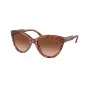 Okulary przeciwsłoneczne Michael Kors damskie MK2158-34453B Ciemny szylkret brązowy gradient 55mm