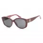 Okulary przeciwsłoneczne Michael Kors dla kobiet MK2175U392387 Ciemny szylkret Acetat Kwadratowa oprawka Brązowe soczewki gradientowe 54/14/140 mm