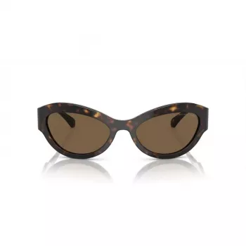 Okulary przeciwsłoneczne Michael Kors dla kobiet MK2198-300673, oprawka z ciemnego szylkretowego acetatu, brązowe soczewki gradientowe 59 mm
