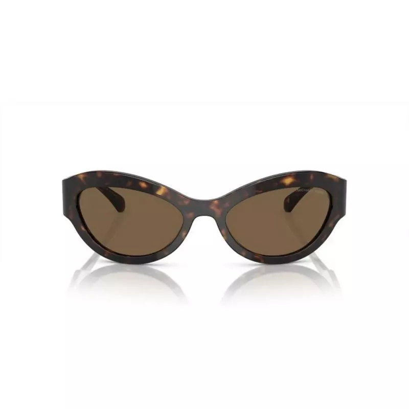 Okulary przeciwsłoneczne Michael Kors dla kobiet MK2198-300673, oprawka z ciemnego szylkretowego acetatu, brązowe soczewki gradientowe 59 mm
