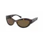 Okulary przeciwsłoneczne Michael Kors dla kobiet MK2198-300673, oprawka z ciemnego szylkretowego acetatu, brązowe soczewki gradientowe 59 mm