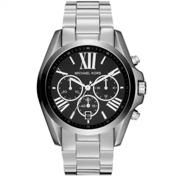 Michael Mens Lexington MK5705 Stainless Steel Chronograph Watch 42mm