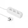 MICROCONNECT 3-drożne gniazdo Schuko 1.5m biały