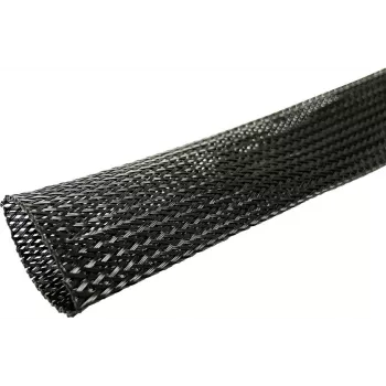 MicroConnect Rozszerzalna osłona na kable 30mm Czarna 50m Rolka CABLESLEEVE030-50B