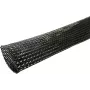 MicroConnect Rozszerzalna osłona na kable 30mm Czarna 50m Rolka CABLESLEEVE030-50B
