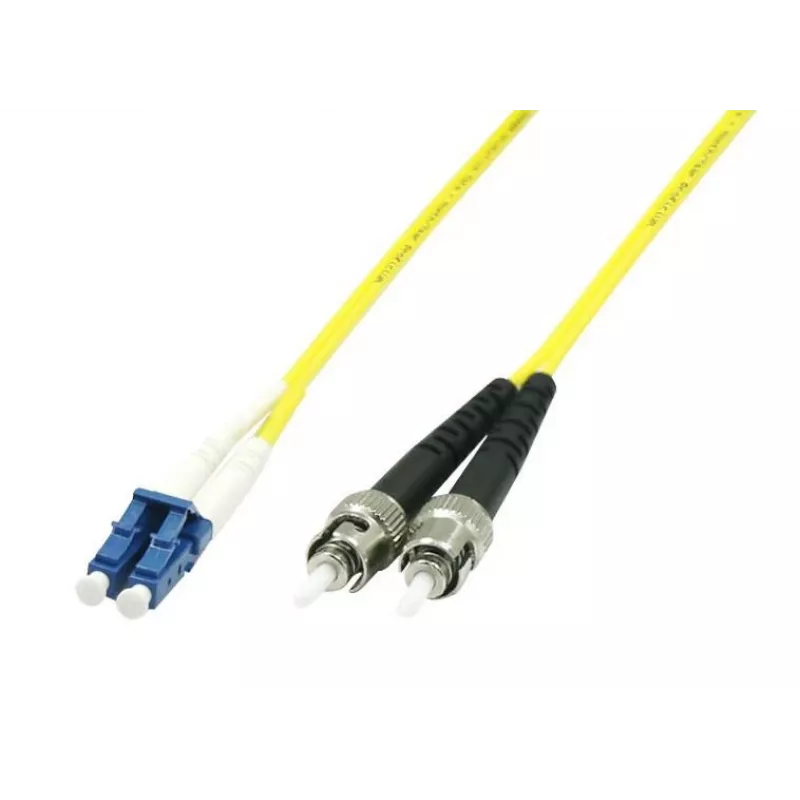 MicroConnect LC/PC do ST/PC 10m 9/125 Single-Mode Duplex Fiber Patch Cable