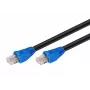 MICROCONNECT Kabel Krosowy Zewnętrzny U/UTP CAT6 0,5 m – Czarny