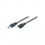 Kabel MicroConnect USB 3.0 - 5m, USB-A męski do Micro-USB B męski, czarny USB3.0AB5MICRO